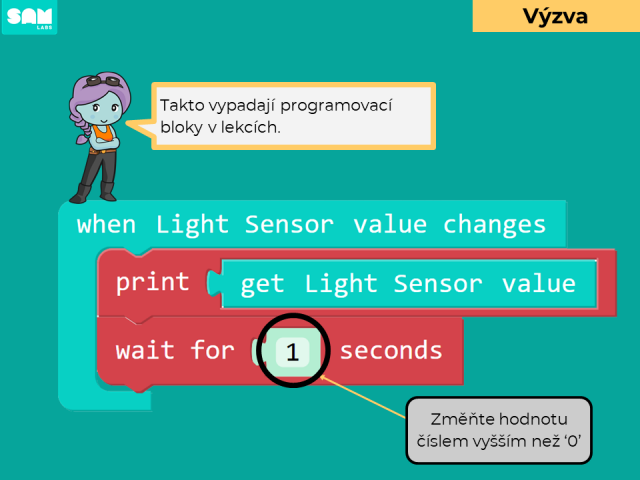 Learn to Code 3 - SAM Labs Blockly